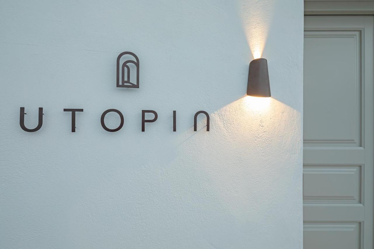 Utopia Villas Santorini คาร์เทราดอส ภายนอก รูปภาพ