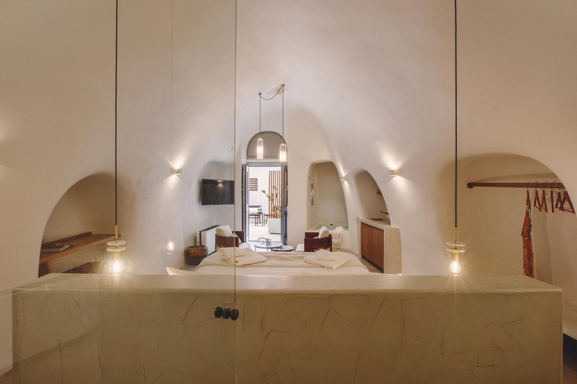 Utopia Villas Santorini คาร์เทราดอส ภายนอก รูปภาพ
