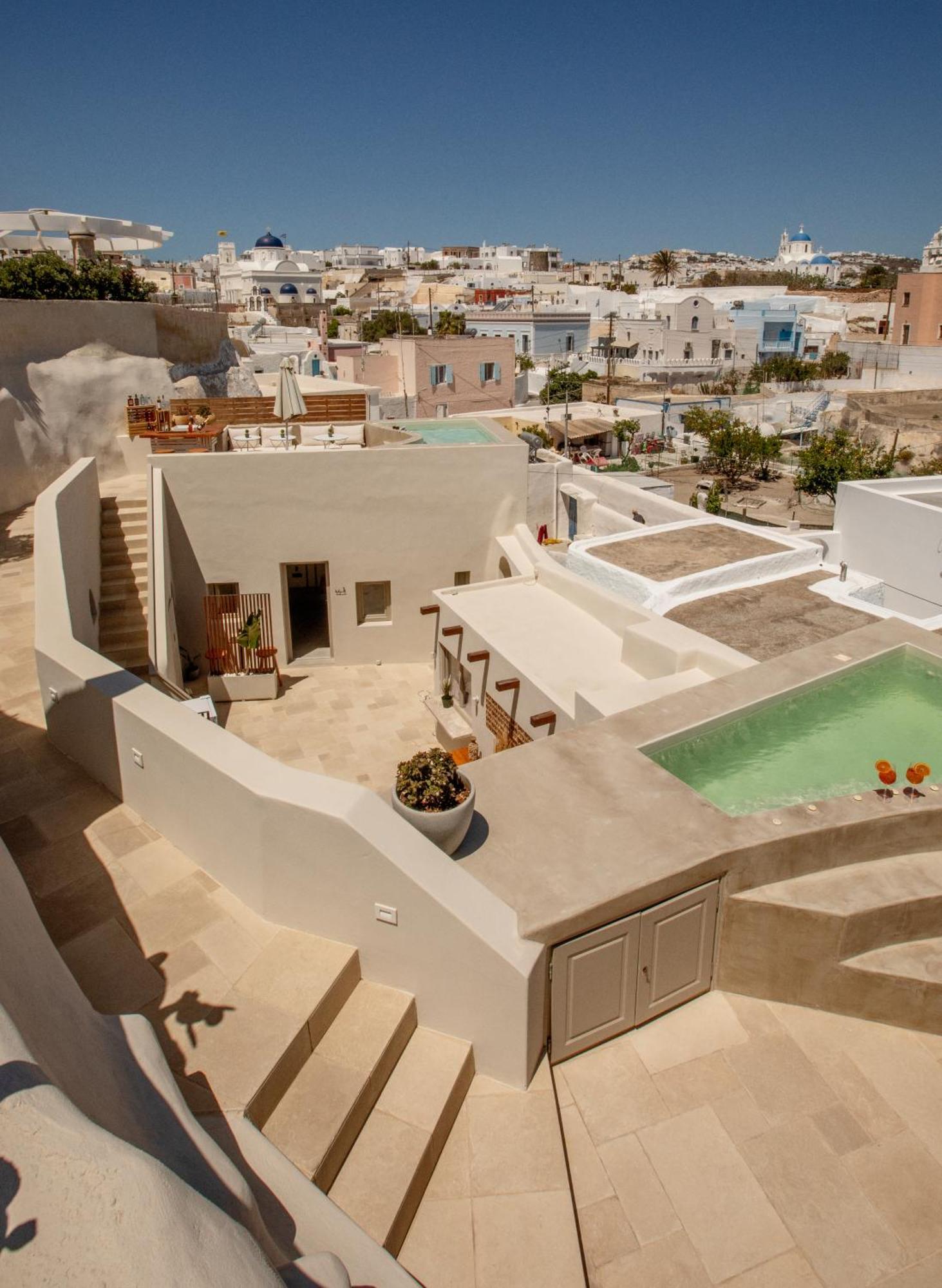 Utopia Villas Santorini คาร์เทราดอส ภายนอก รูปภาพ