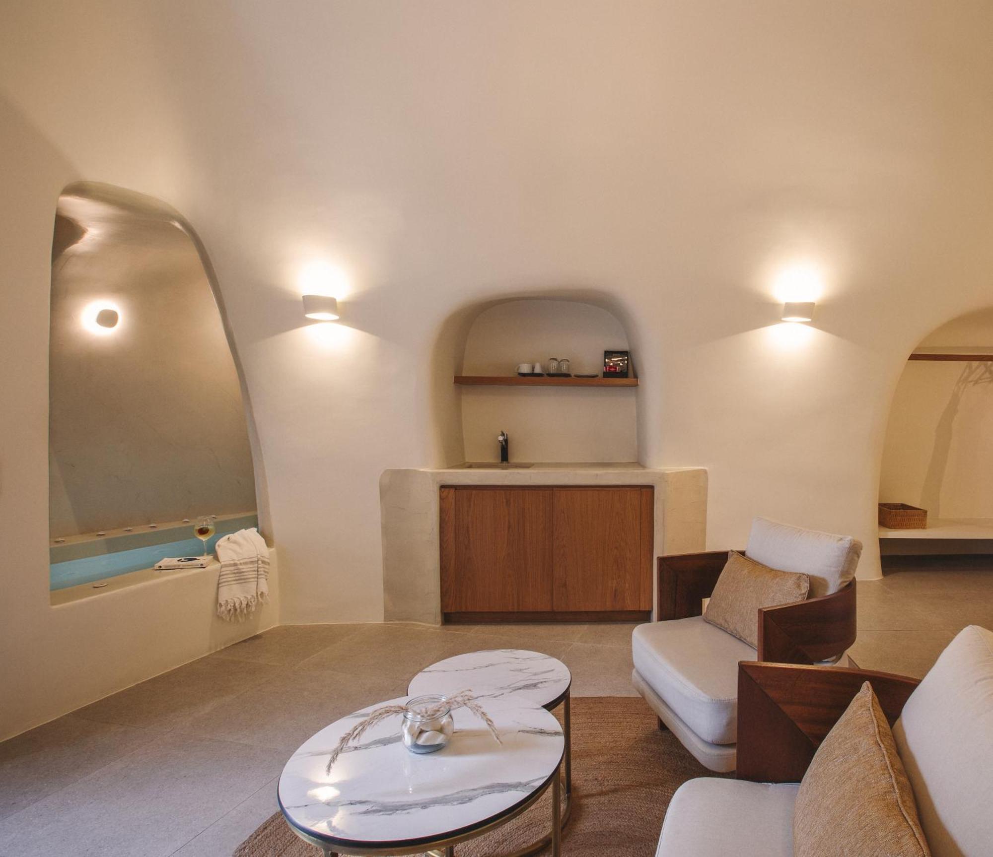 Utopia Villas Santorini คาร์เทราดอส ภายนอก รูปภาพ