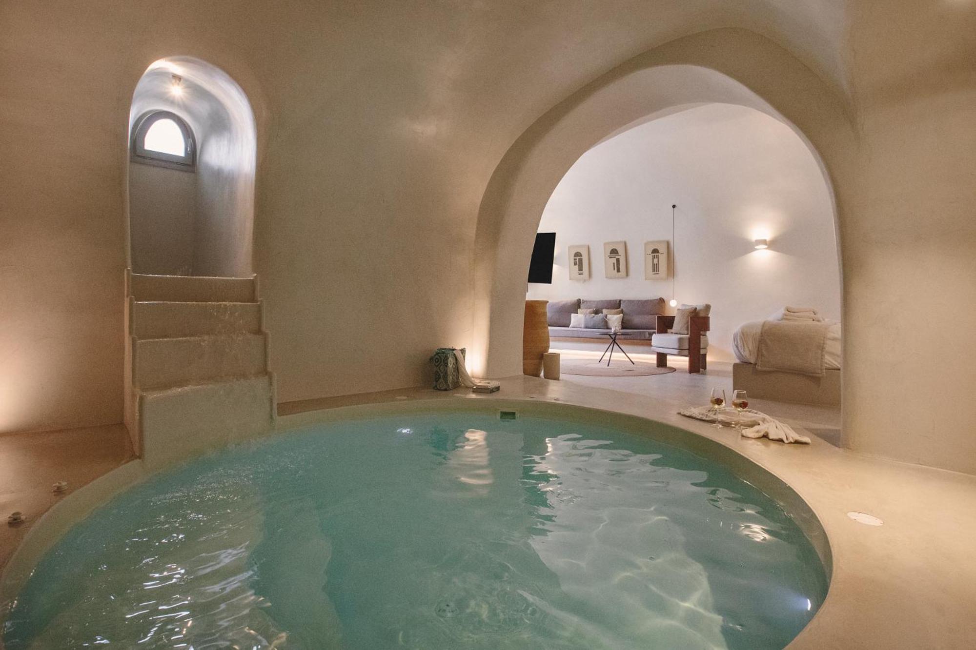 Utopia Villas Santorini คาร์เทราดอส ภายนอก รูปภาพ